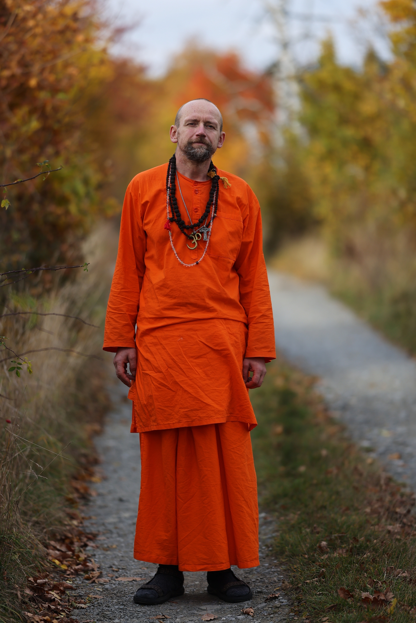 Swami Gyaneshwarpuri u Křtin roku 2021. Foto: Jiří Dressler